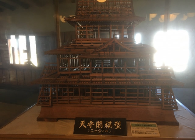 和歌山城の模型　神山和幸行政書士事務所
