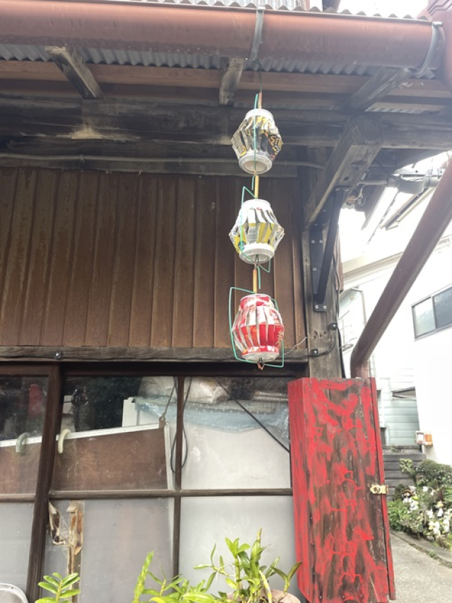 九度山空き缶風車