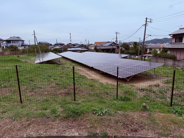 和歌山県内の農地転用後工事完了報告写真　神山和幸行政書士事務所